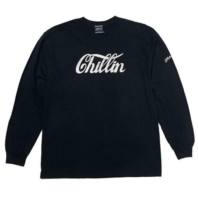 <img class='new_mark_img1' src='https://img.shop-pro.jp/img/new/icons15.gif' style='border:none;display:inline;margin:0px;padding:0px;width:auto;' />PrillmalCHILLIN' !!! L/S T-SHIRTS BLACK