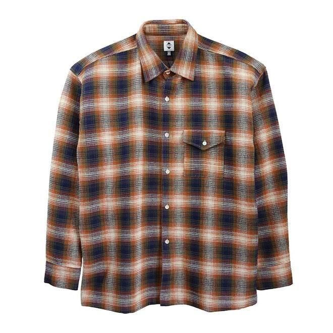 <img class='new_mark_img1' src='https://img.shop-pro.jp/img/new/icons15.gif' style='border:none;display:inline;margin:0px;padding:0px;width:auto;' />EXPANSION NYSO TRIBE TRADITIONAL SHIRTS ORANGE DISTRICT