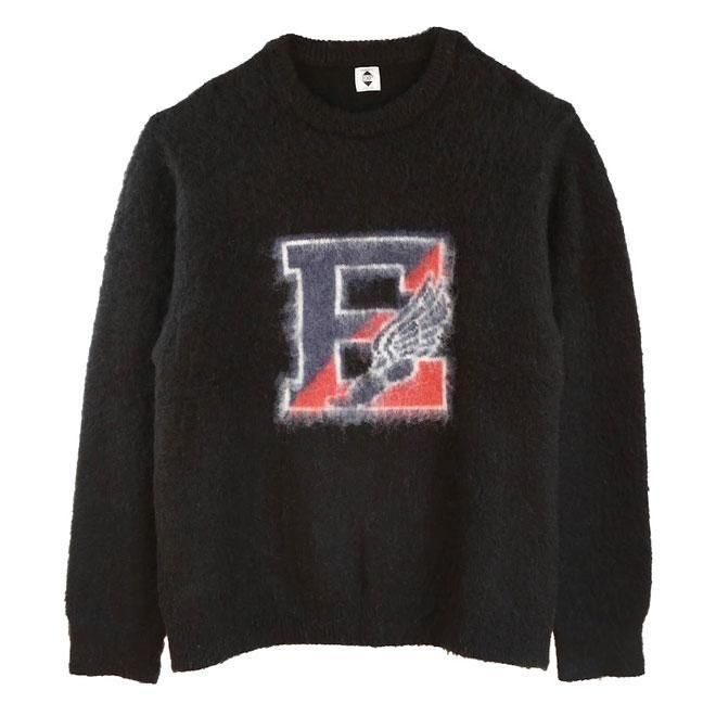 <img class='new_mark_img1' src='https://img.shop-pro.jp/img/new/icons15.gif' style='border:none;display:inline;margin:0px;padding:0px;width:auto;' />EXPANSION NYE WING MOHAIR SWEATER BLACK