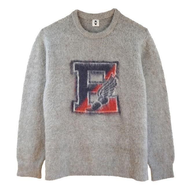 <img class='new_mark_img1' src='https://img.shop-pro.jp/img/new/icons15.gif' style='border:none;display:inline;margin:0px;padding:0px;width:auto;' />EXPANSION NYE WING MOHAIR SWEATER GRAY