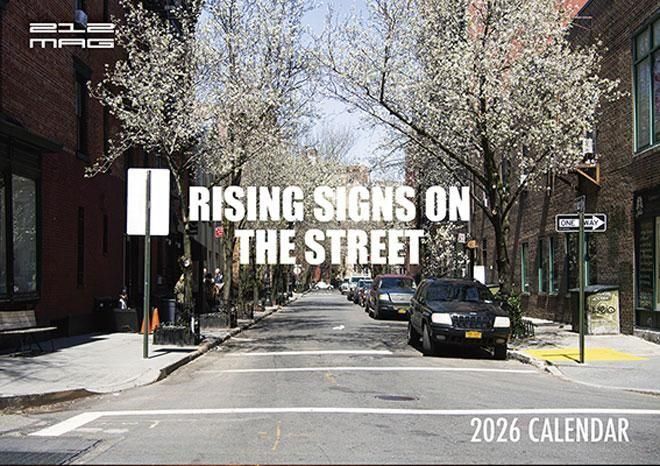 <img class='new_mark_img1' src='https://img.shop-pro.jp/img/new/icons15.gif' style='border:none;display:inline;margin:0px;padding:0px;width:auto;' />212.MAGRISING SIGNS ON THE STREET 2026 CALENDAR with POSTCARD