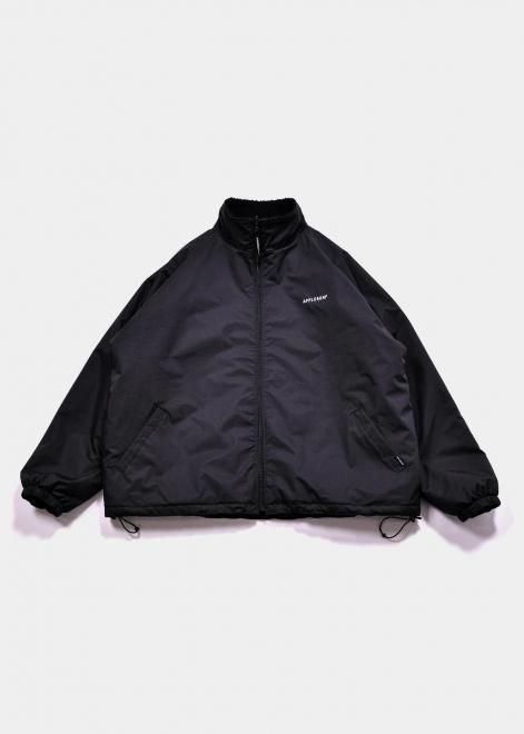 <img class='new_mark_img1' src='https://img.shop-pro.jp/img/new/icons15.gif' style='border:none;display:inline;margin:0px;padding:0px;width:auto;' />APPLEBUMREVERSIBLE BOA JACKET BLACKBLACK