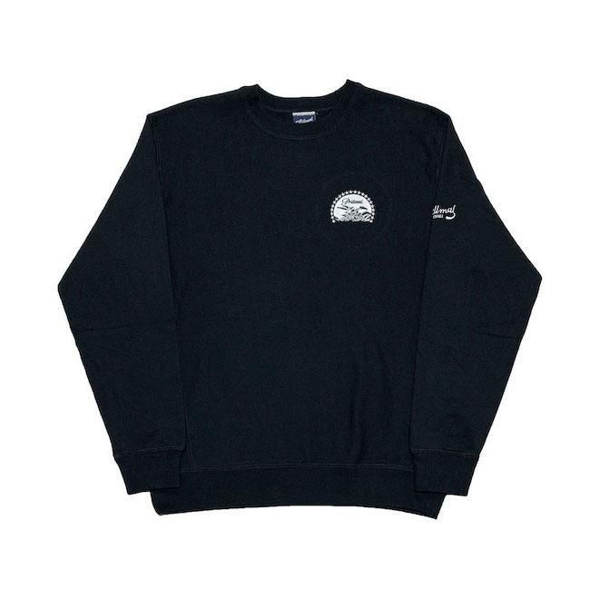 <img class='new_mark_img1' src='https://img.shop-pro.jp/img/new/icons15.gif' style='border:none;display:inline;margin:0px;padding:0px;width:auto;' />PrillmalCHILL MOUNT!!CREW NECK SWEAT BLACK