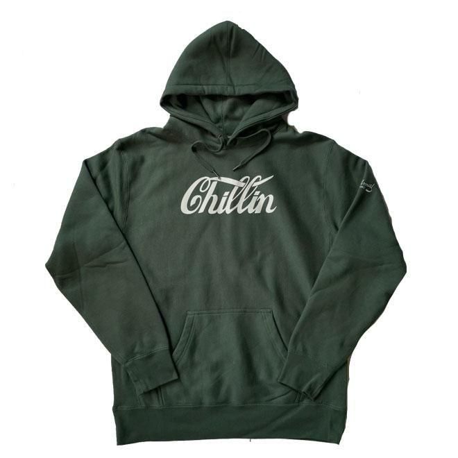 <img class='new_mark_img1' src='https://img.shop-pro.jp/img/new/icons15.gif' style='border:none;display:inline;margin:0px;padding:0px;width:auto;' />PrillmalCHILLIN !!! HOOD SWEAT GREEN