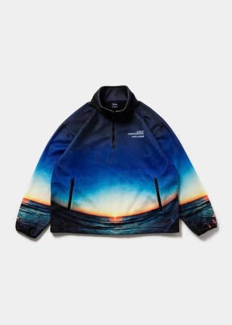 <img class='new_mark_img1' src='https://img.shop-pro.jp/img/new/icons15.gif' style='border:none;display:inline;margin:0px;padding:0px;width:auto;' />APPLEBUM"SUMMER MADNESS" HALF ZIP FLEECE JACKET