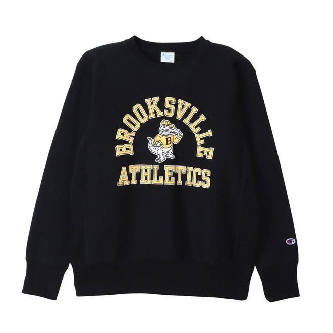 <img class='new_mark_img1' src='https://img.shop-pro.jp/img/new/icons15.gif' style='border:none;display:inline;margin:0px;padding:0px;width:auto;' />CHAMPIONREVERSE WEAVE CREWNECK SWEATSHIRT BLACK