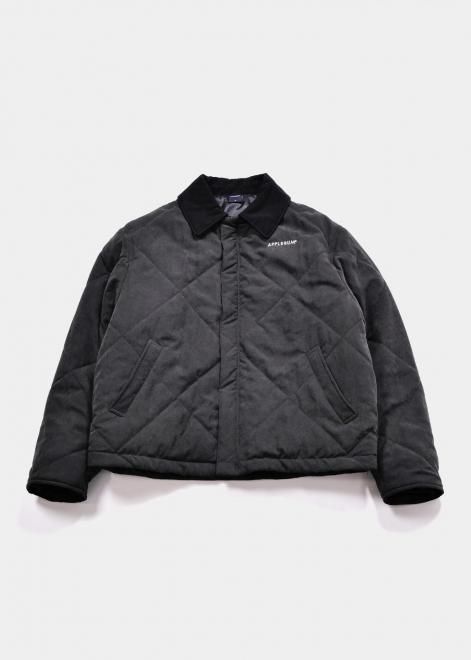 ��APPLEBUM��QUILTING JACKET BLACK