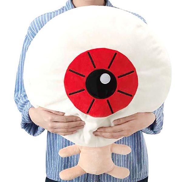ゲゲゲの鬼太郎　目玉おやじ　クッション もっちりクッション 目玉おやじ - youkai-honpo