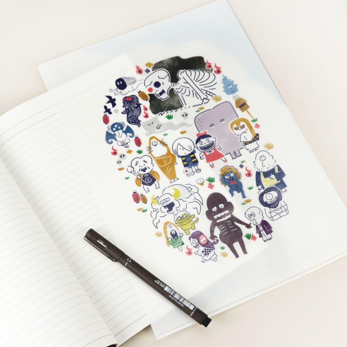 バラ売り可　まとめ売り　クリアファイル　ツルネ A6クリアファイル / 須藤はる奈