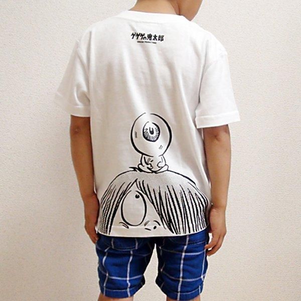 水木しげるコレクション Tシャツ 鬼太郎 ＜ホワイト / 110