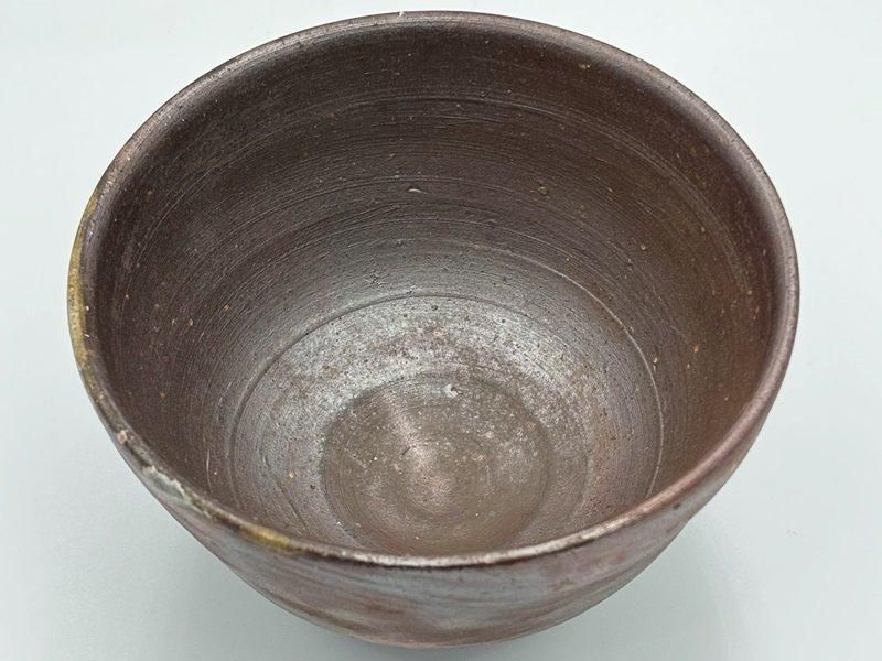 備前焼 茶碗 備前焼 桟切茶碗 安達重造 共箱 : 茶道具商 越中屋 - 通販