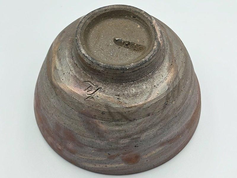 【値下げ】 木村桃山 備前焼 茶碗 【真作保証】 備前焼抹茶碗（桐箱付き）作家：三好 満 - 備前焼通販ギャラリー