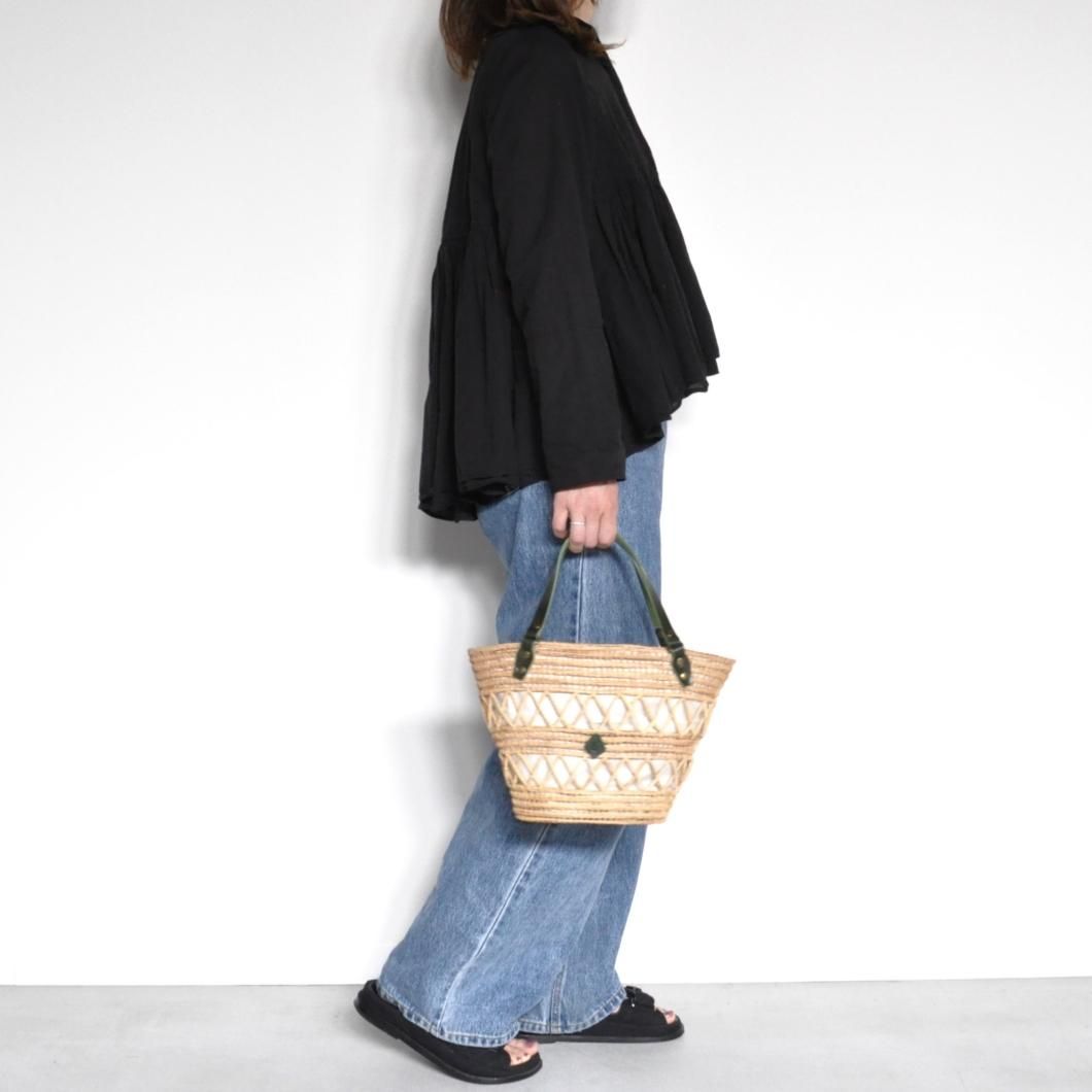 HAND＆WORK PATTERN PALMBASKET - CLEDRAN ONLINE STORE