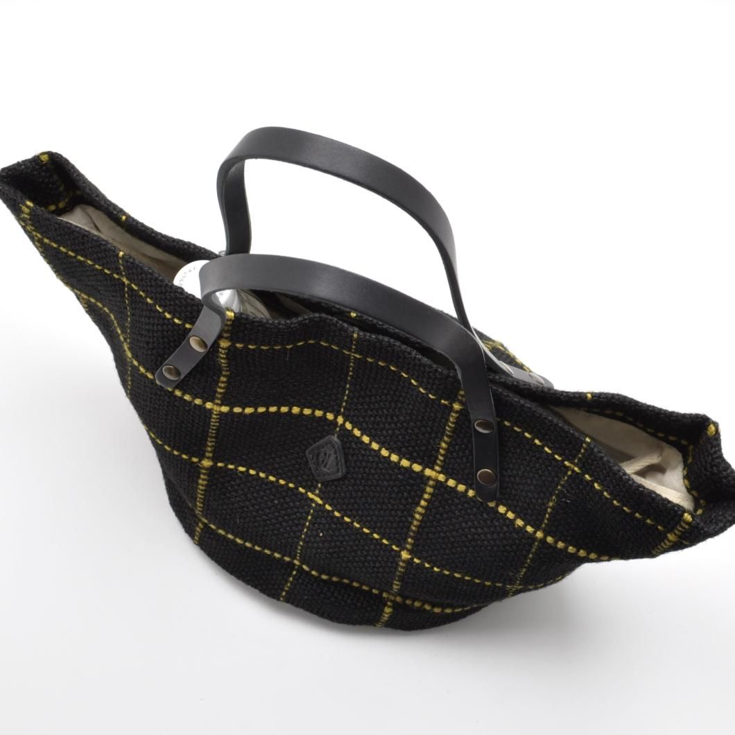 【未使用】CLEDRAN クレドランHAND＆WORK WIDE TOTE　白黒 HAND＆WORK WIDE TOTE - CLEDRAN ONLINE STORE