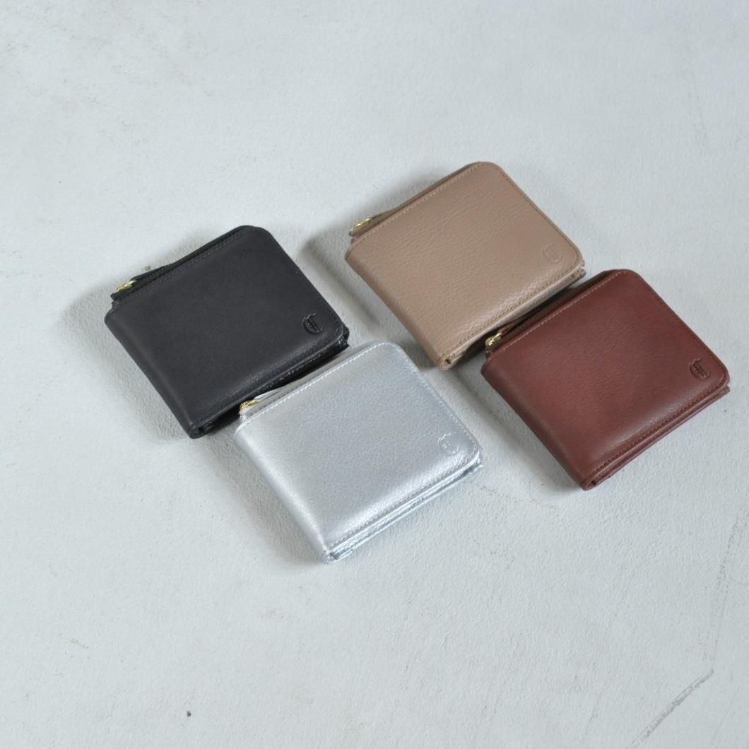 未使用 クレドラン2つ折り財布 TANTE MEDIUM WALLETブラック TANTE MEDIUM WALLET - CLEDRAN ONLINE STORE