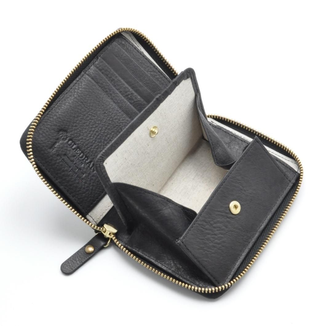 未使用 クレドラン2つ折り財布 TANTE MEDIUM WALLETブラック TANTE MEDIUM WALLET - CLEDRAN ONLINE STORE