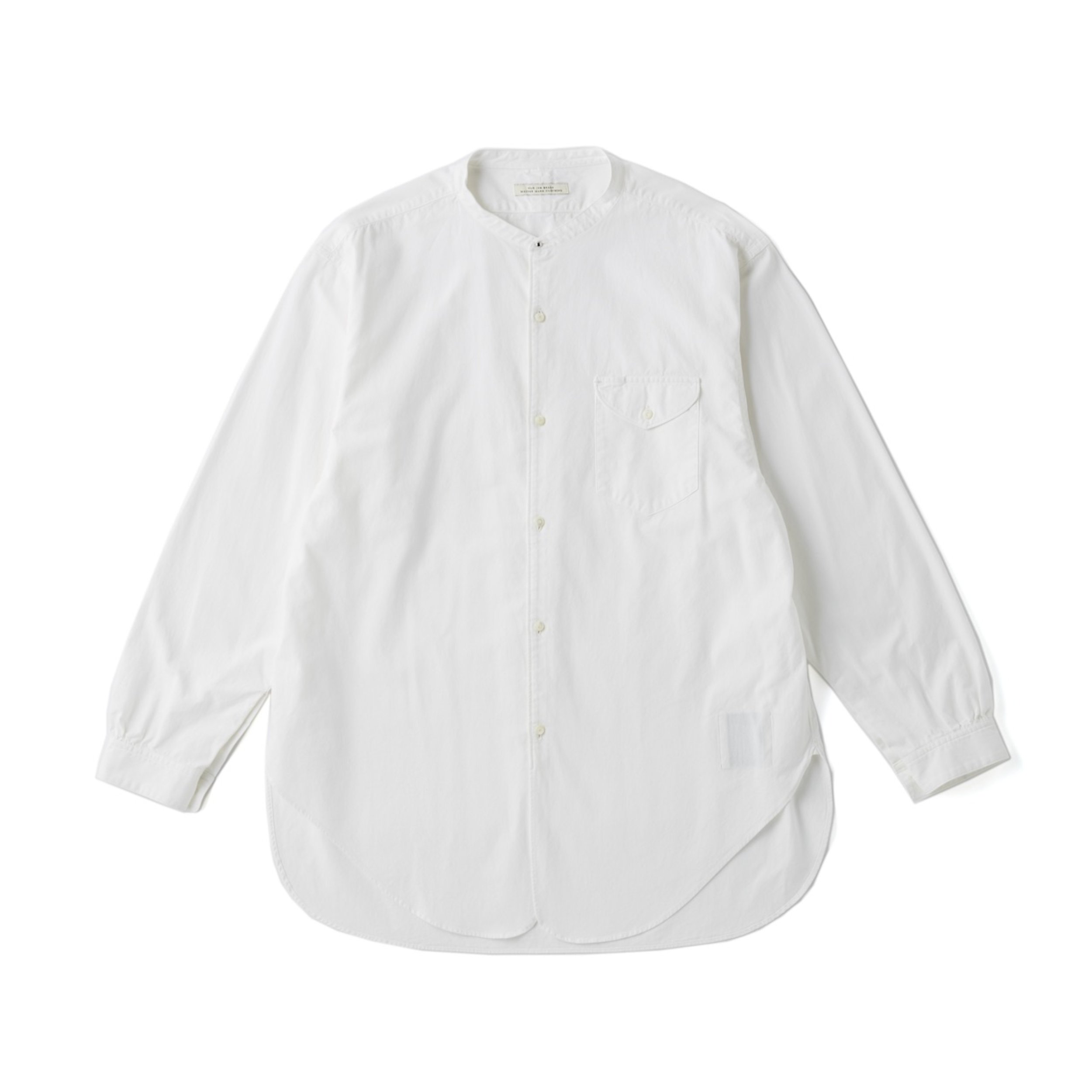 BAND COLLAR LONG TAIL SHIRTS