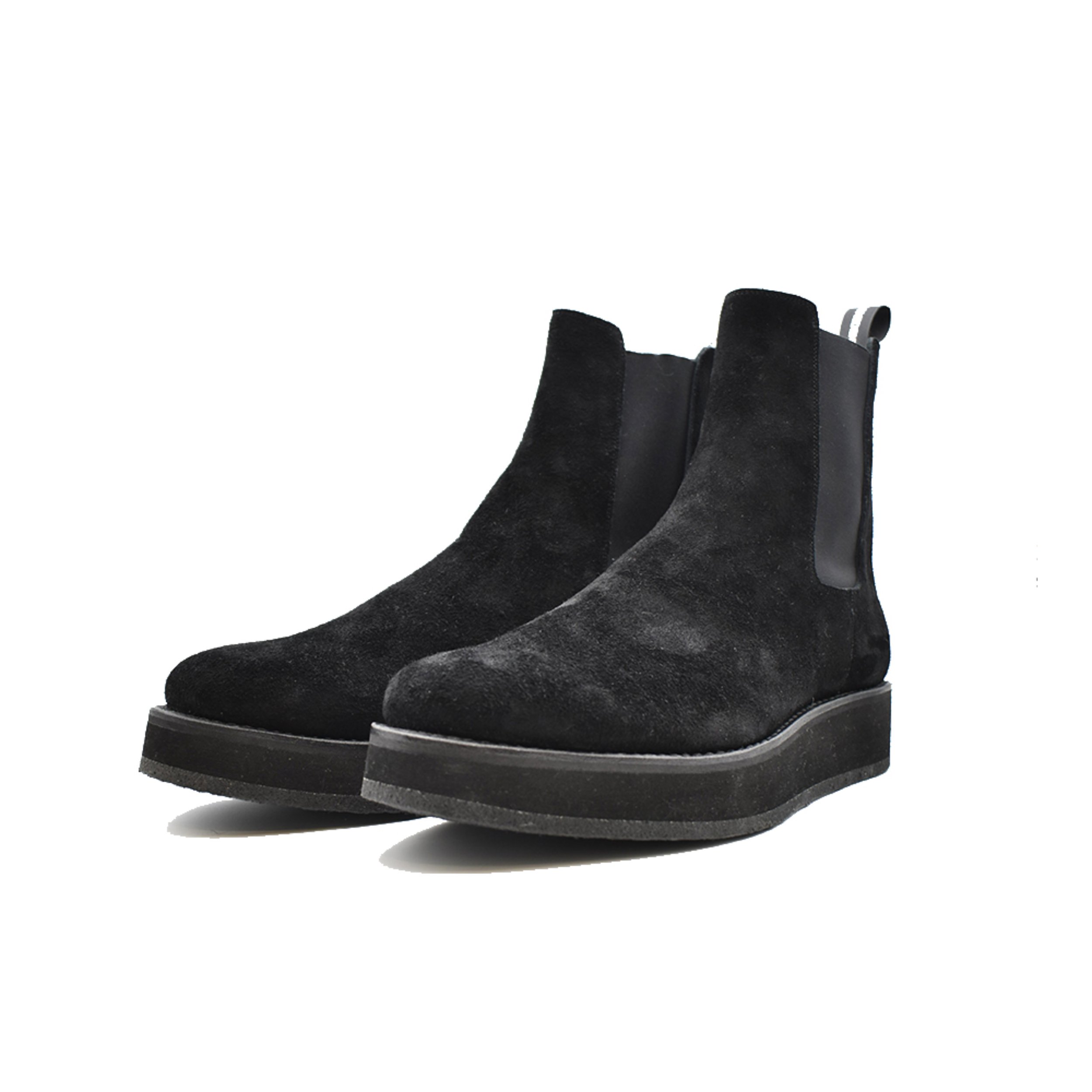 Suede Leather Side Gore Boots