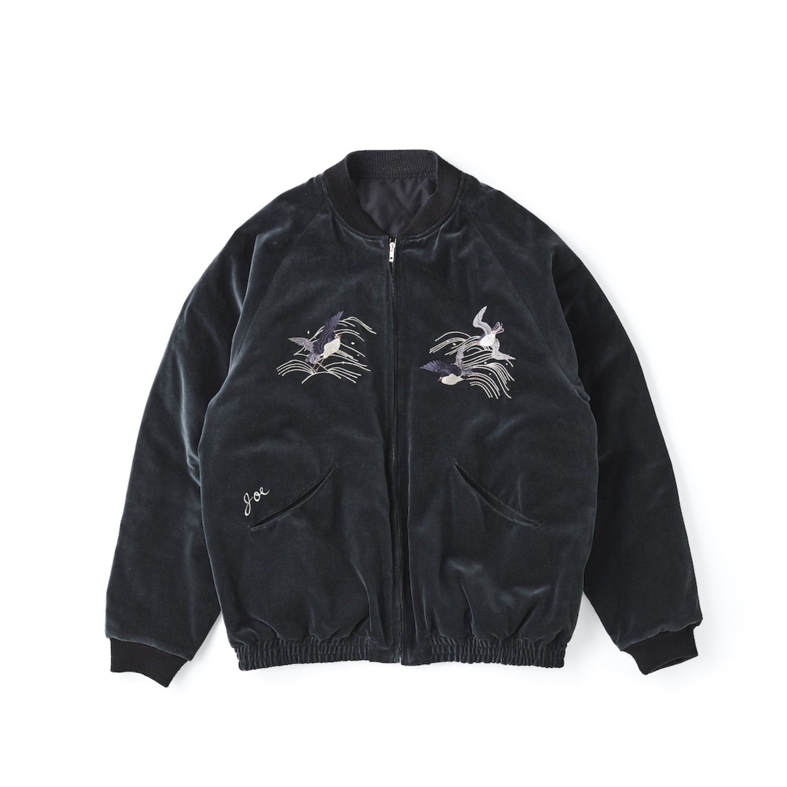 FADED VELVET SOUVENIR JACKET