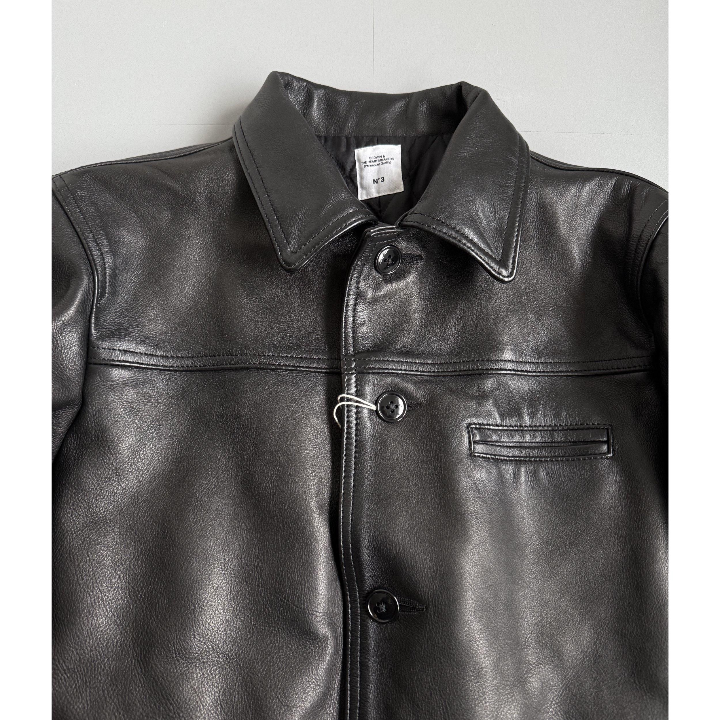 Bedwin ホースハイドレザーカーコート bruce 定価￥136500 Bedwin ホースハイドレザーカーコート bruce 定価￥136500