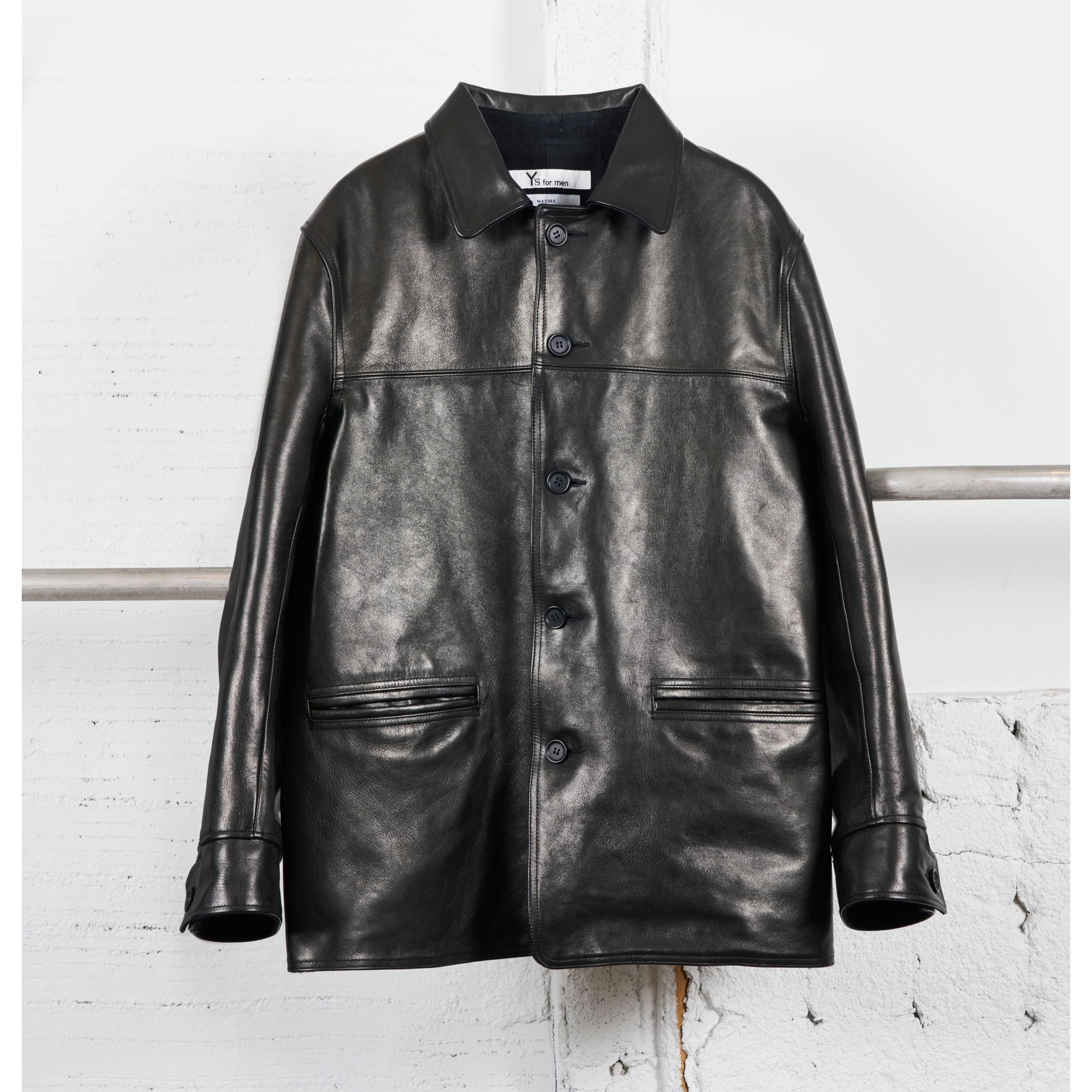 MASSES] Y's for men × MASSES ”LEATHER CAR COAT Ys” - ALL
