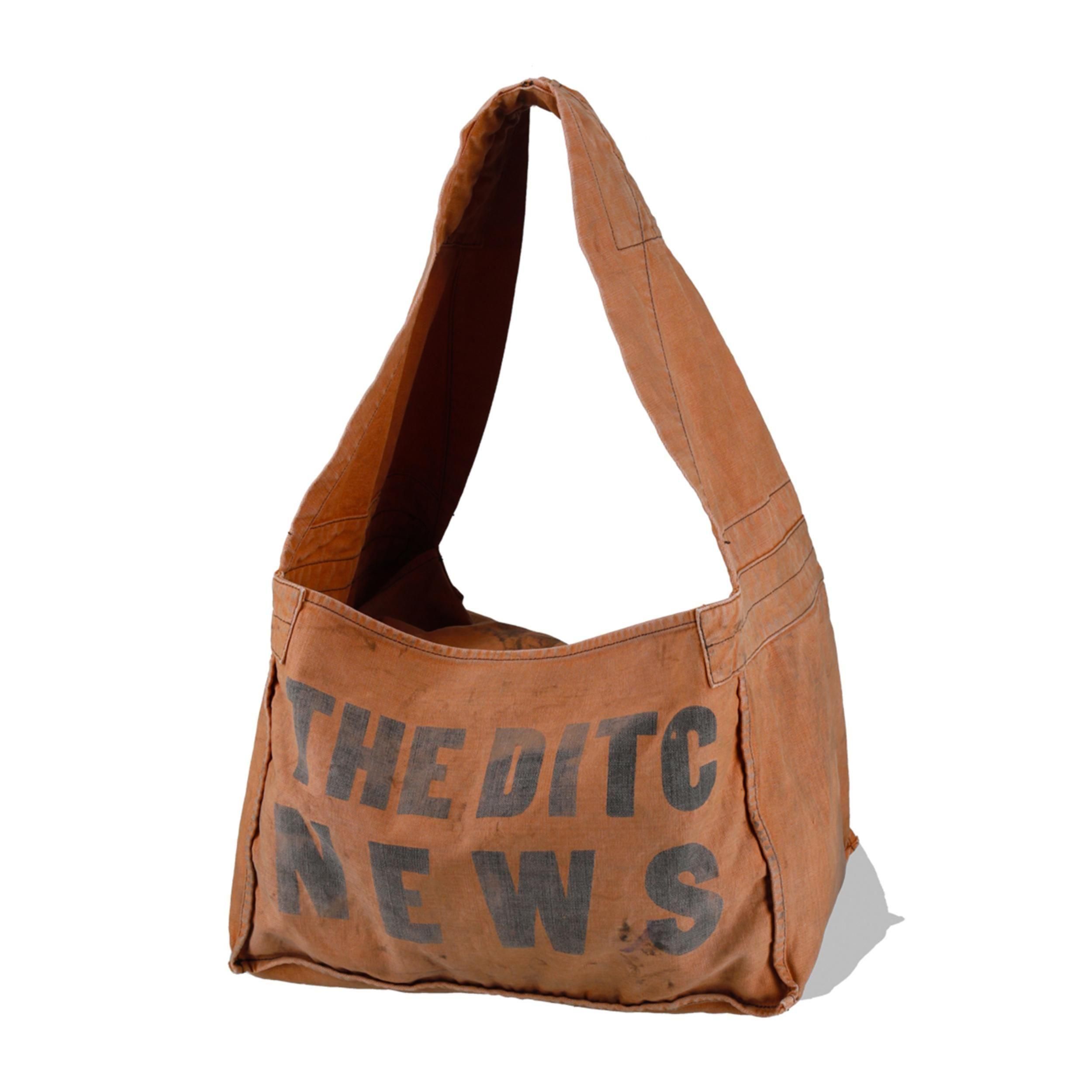 ●BOW WOW●ニュースペーパー バッグ AGED ORANGE BOW WOW / THE DITC NEWSPAPER BAG AGED – C.E.L.STORE NOTE