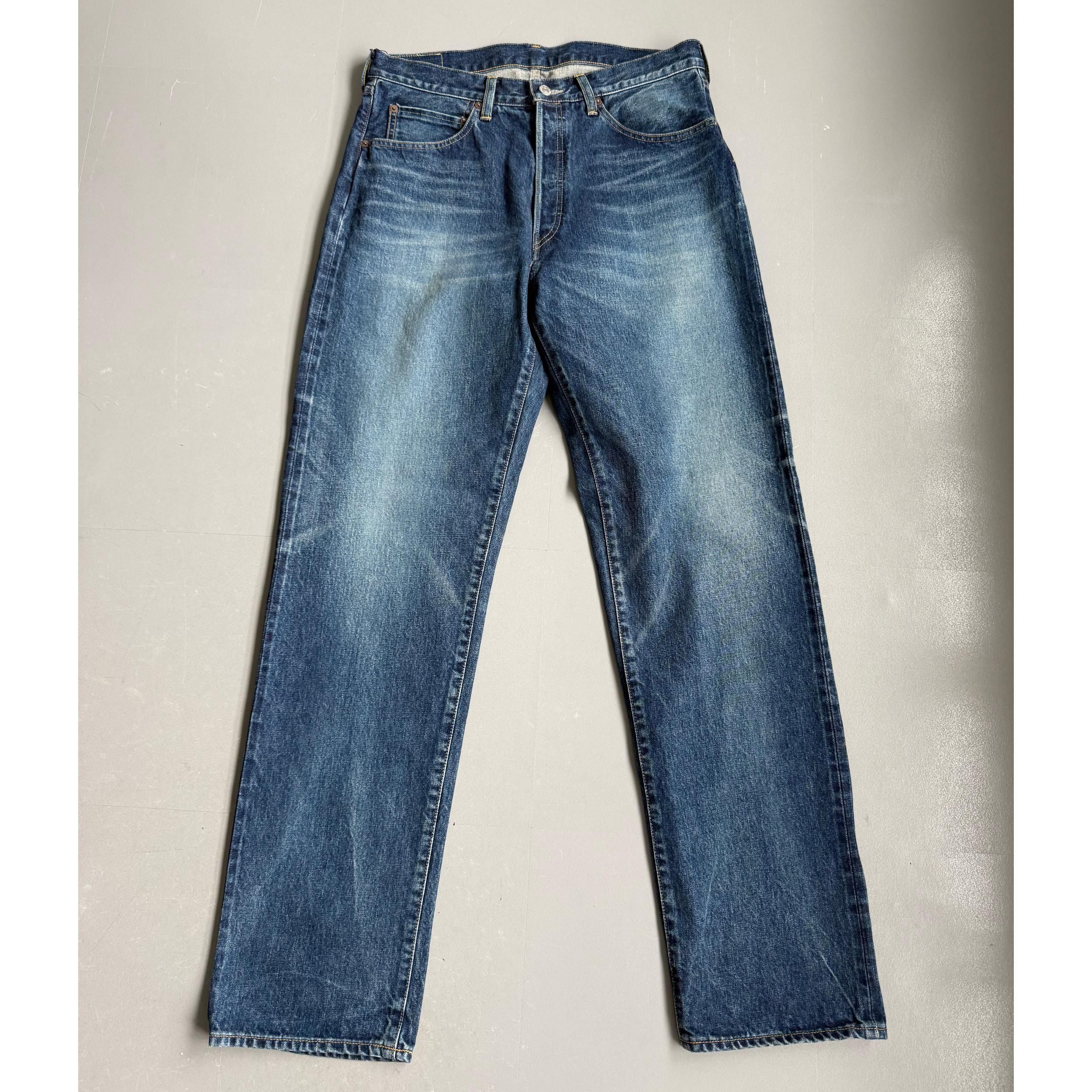 [新品]MASSES DENIM 5P PANTS H.WASH マシスデニム MASSES 「DENIM 5P PANTS H.WASH」 ヴィンテージ加工 ワイト
