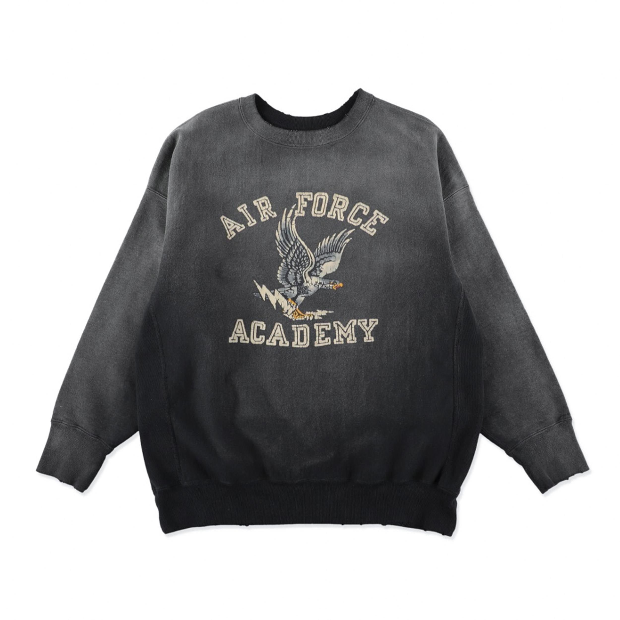 [BOW WOW] U.S. AIR FORCE EAGLE SWEATSHIRT AGED<img class='new_mark_img2' src='https://img.shop-pro.jp/img/new/icons8.gif' style='border:none;display:inline;margin:0px;padding:0px;width:auto;' />