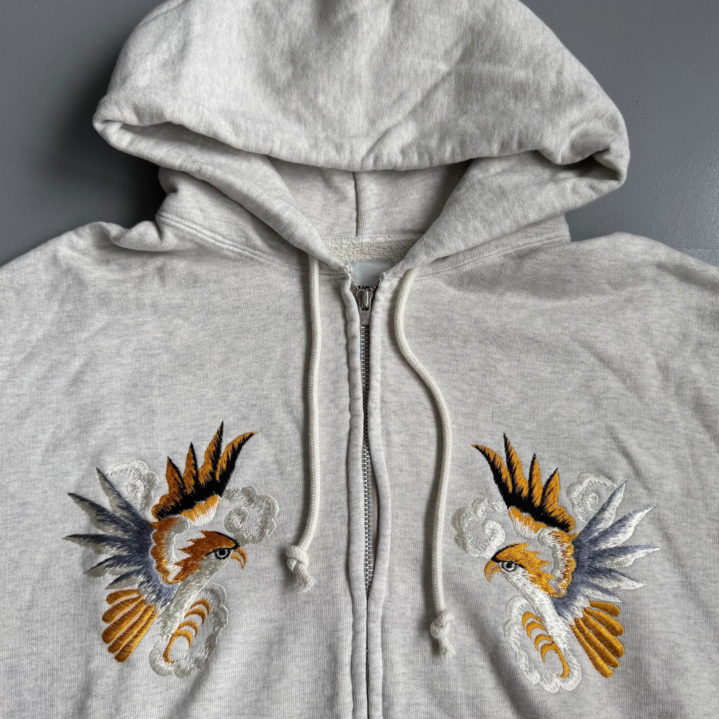 BOW WOW] SUKAJAN EMB ZIP HOODIE AGED - ALL KEYED UP