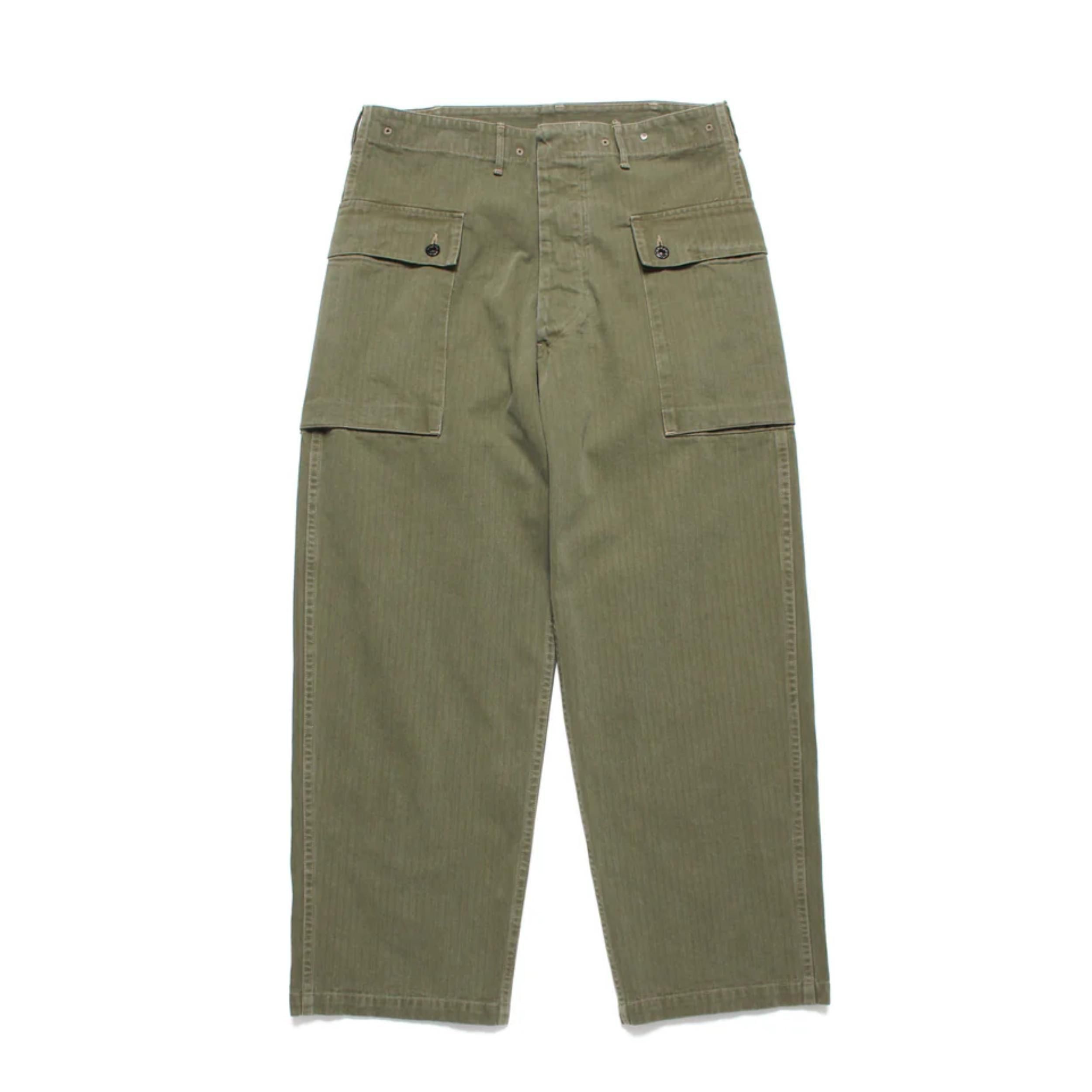 [BOW WOW] USMC P-44 HBT TROUSERS AGED<img class='new_mark_img2' src='https://img.shop-pro.jp/img/new/icons8.gif' style='border:none;display:inline;margin:0px;padding:0px;width:auto;' />