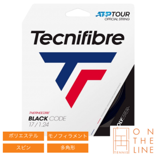 Tecnifibre/ƥ˥եС ƥ˥å ֥å / BLACKCODE04GBLˡ12.2m