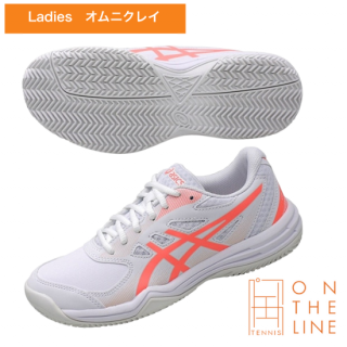 20%OFF!asics 塼 ȥ饤 3 졼/ ǥ / COURT SLIDE 3 CLAY / OC (1042A230-102) ۥ磻/󥳡