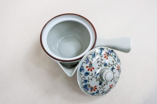 錦草花MS雀口中急須