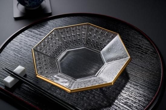 豪華　金銀　漆陶器平皿　2枚 Tenn｜C｜金彩｜15cm皿｜ガラス｜平井睦美｜和食器通販｜うちる｜和