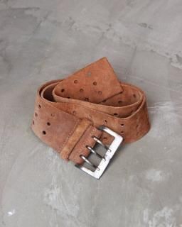 suede leather belt