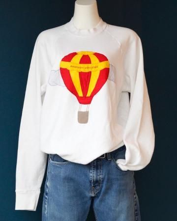 80's balloon sweatshirt