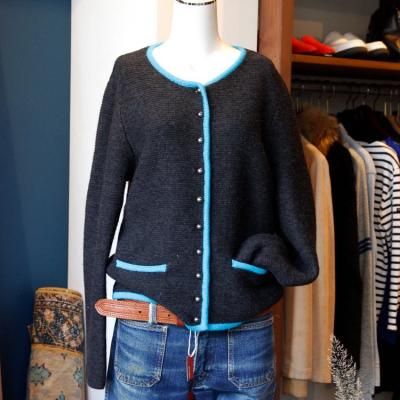 tyrolean knit jacket