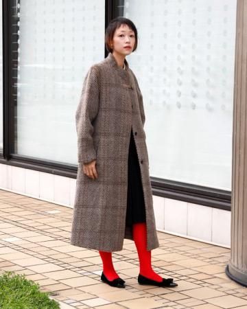 West Germany wool mohair long coat