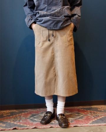 Corduroy skirt