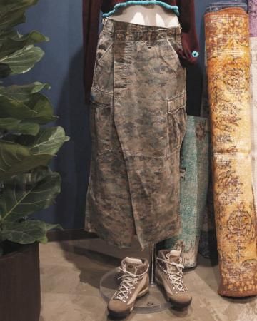 SheEPs remake digital camo skirt