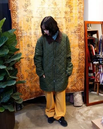 Barbour quilting jacket(made in England)