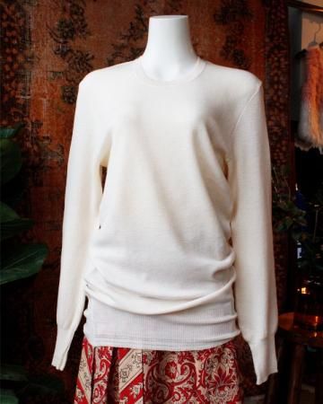 Long wool knitmade in Italy