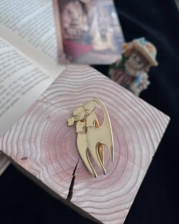 1960-70s Pair of Poodle brooch(made in UK)