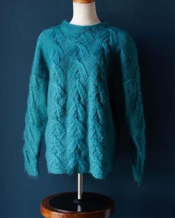 Handmade cable knit