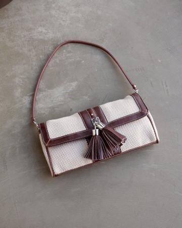 Liz Claiborne tassel hand bag