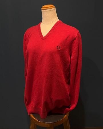FRED PERRY v-neck knit