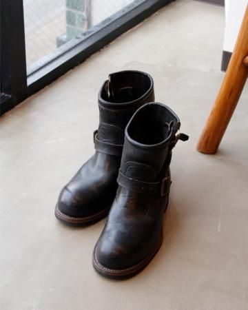 CHIPPEWA 91002 engineer short boots(9E) 