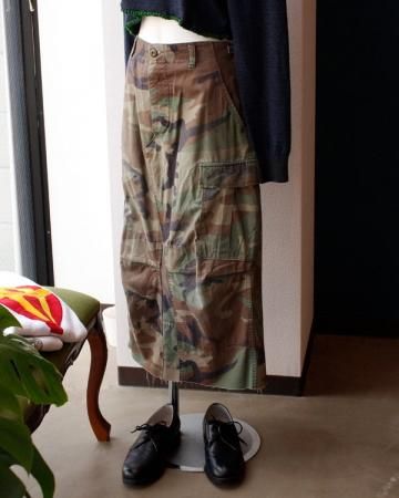 SheEPs remake / woodland camo skirt