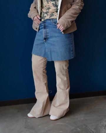SheEPs remake / denim mini skirt