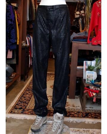 Crocodile pattern pants(made in USA)